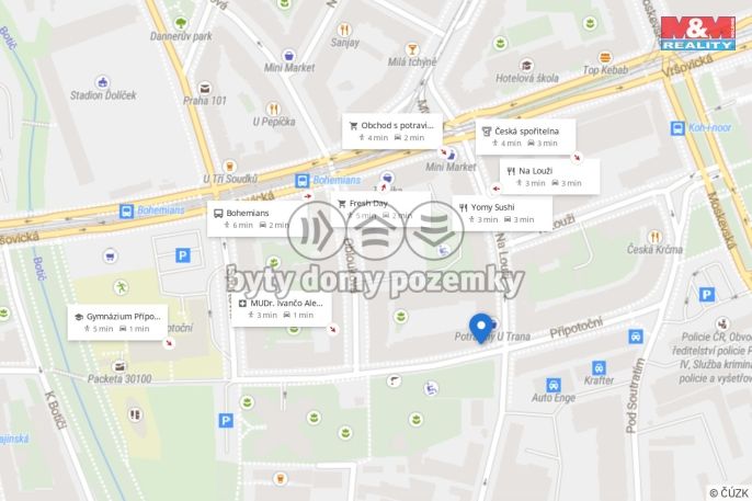 Prodej, Byt 2+kk, Praha