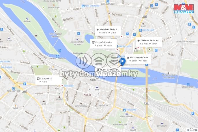 Pronájem, Byt 3+1, Kolín