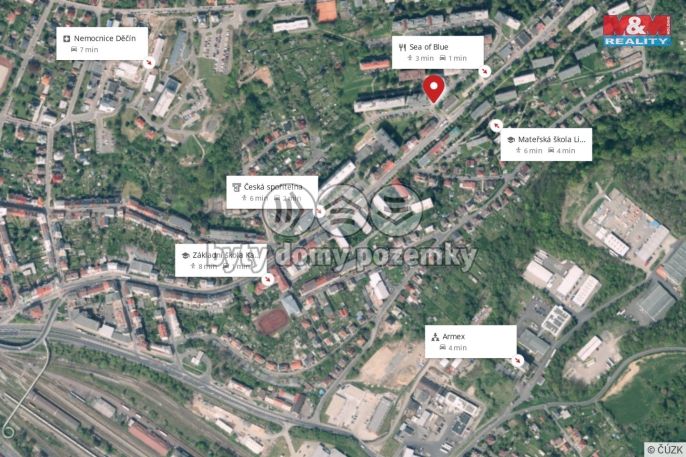 Prodej, Byt 2+kk, Děčín