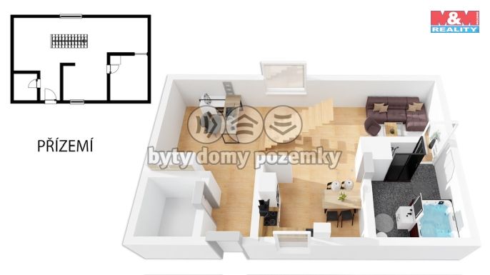 Prodej, Byt 2+kk, Šumperk