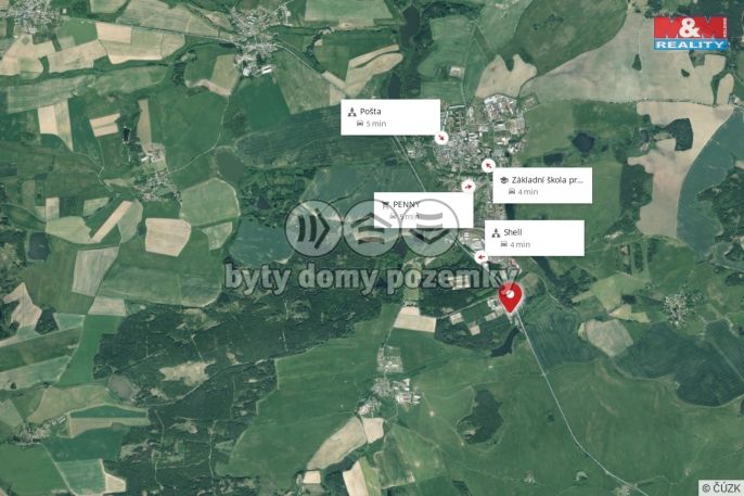 Prodej, Byt 3+1, Toužim