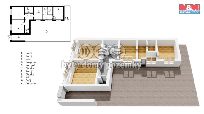 Prodej, Rodinný dům, Vlčnov