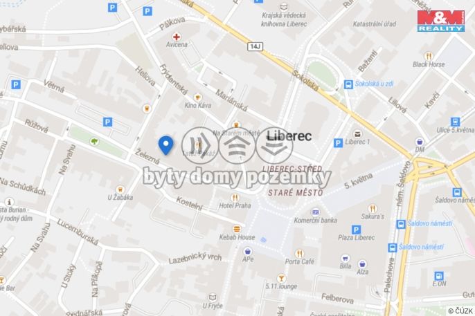 Pronájem, Kancelářský prostor, Liberec