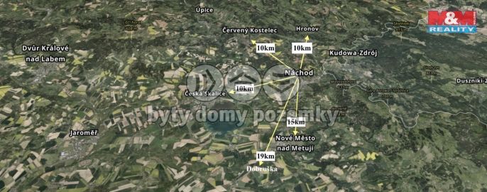 Pronájem, Byt 2+kk, Náchod