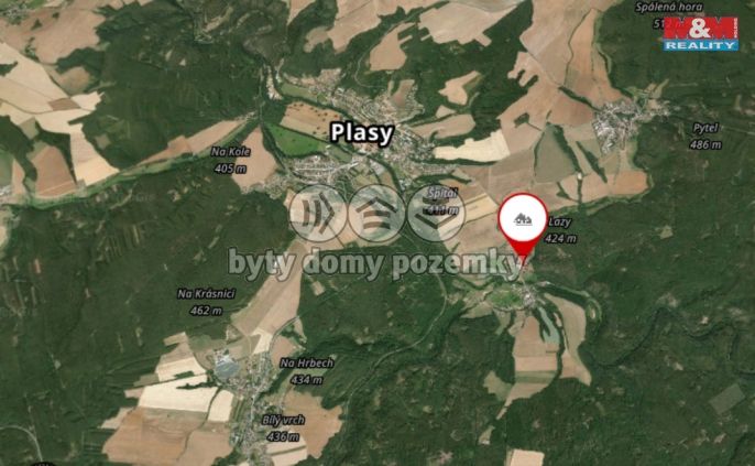 Prodej, Pozemek k bydlení, Plasy