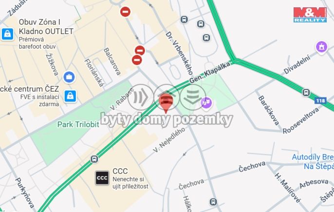 Pronájem, Obchod a služby, Kladno