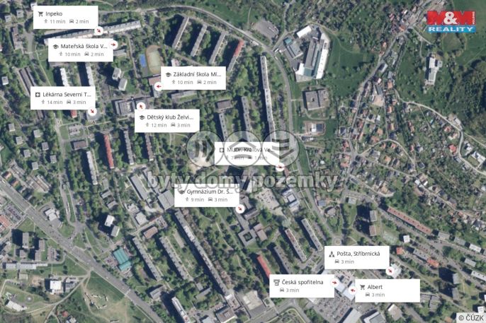 Prodej, Byt 3+1, Ústí nad Labem