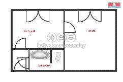 Prodej, Byt 1+1, Děčín