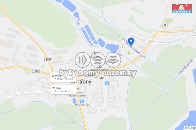 Pronájem, Byt 3+kk, Kestřany