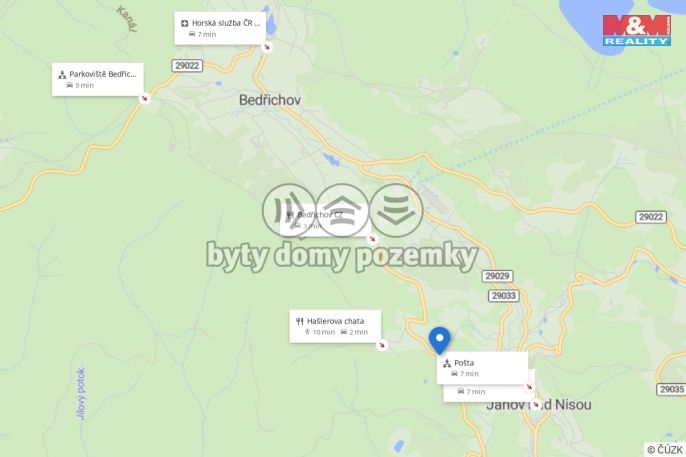 Prodej, Rodinný dům, Janov nad Nisou