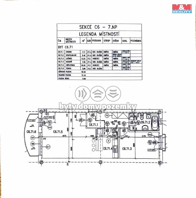Prodej, Byt 2+kk, Praha