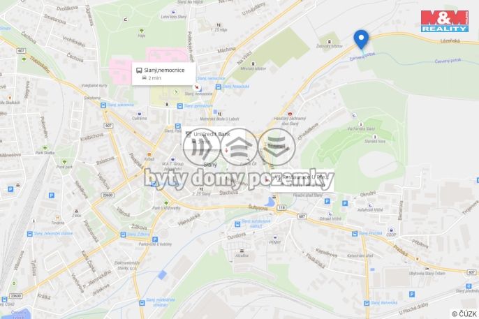 Pronájem, Zahrada, Slaný