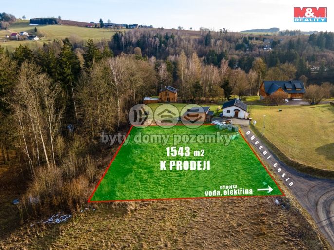 Prodej, Pozemek k bydlení, Nekoř