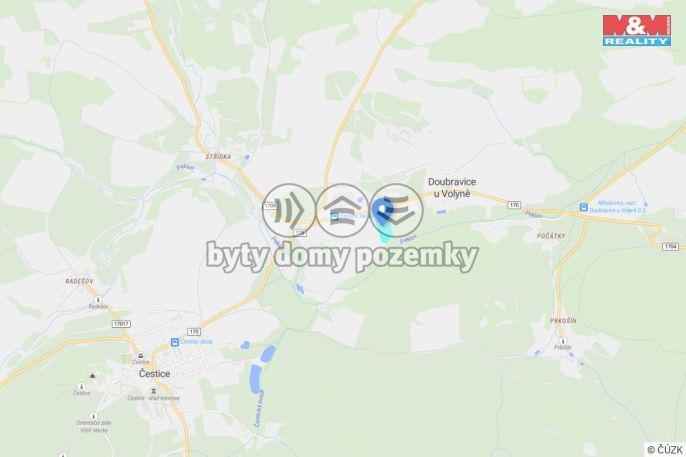 Prodej, Pole, Čestice