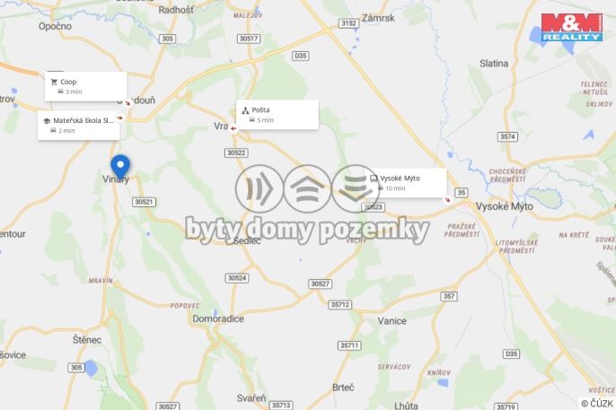 Prodej, Rodinný dům, Vinary