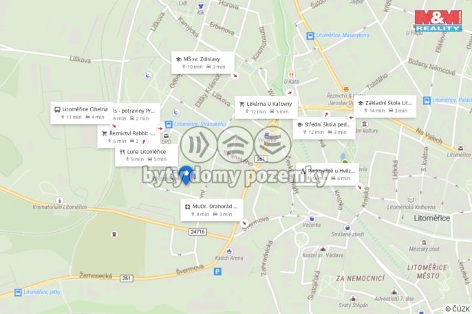 Prodej, Byt 2+1, Litoměřice