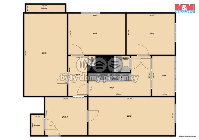 Prodej, Byt 4+1, Brno