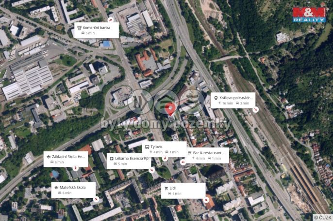 Pronájem, Byt 1+1, Brno