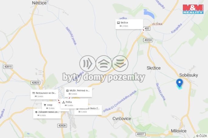 Prodej, Pole, Soběsuky