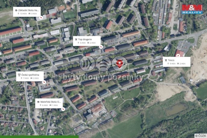 Prodej, Byt 2+1, Habartov