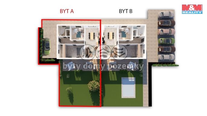 Prodej, Byt 3+kk, Úvaly