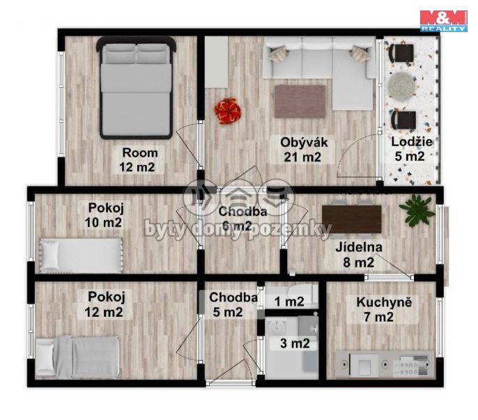 Prodej, Byt 5+1 a větší, Liberec