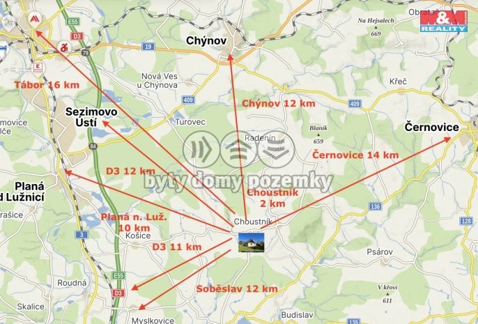 Prodej, Chalupa, Choustník