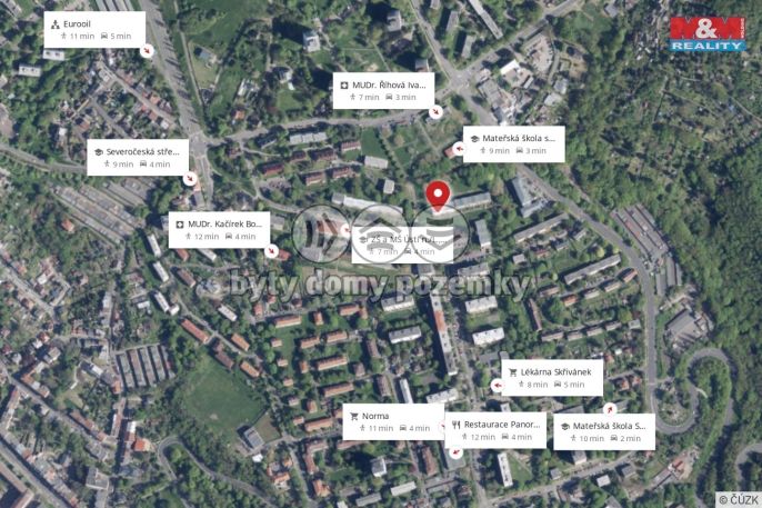 Prodej, Byt 3+1, Ústí nad Labem