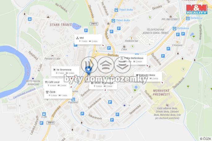 Pronájem, Byt 2+1, Hradec Králové