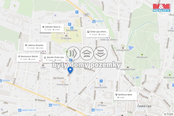 Pronájem, Byt 2+1, Česká Lípa