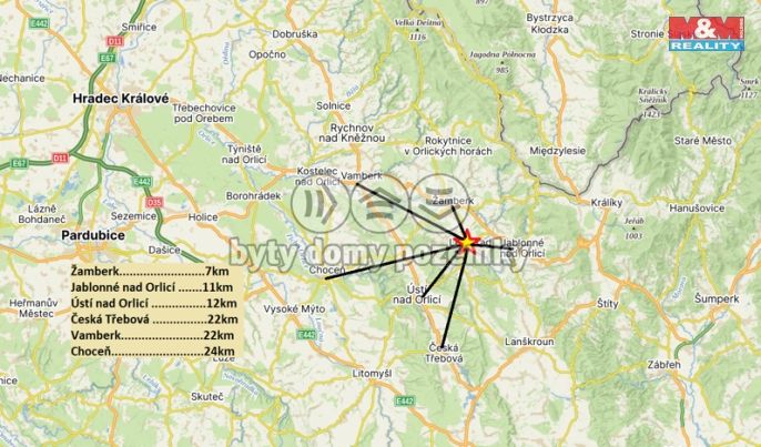 Prodej, Byt 1+1, Letohrad