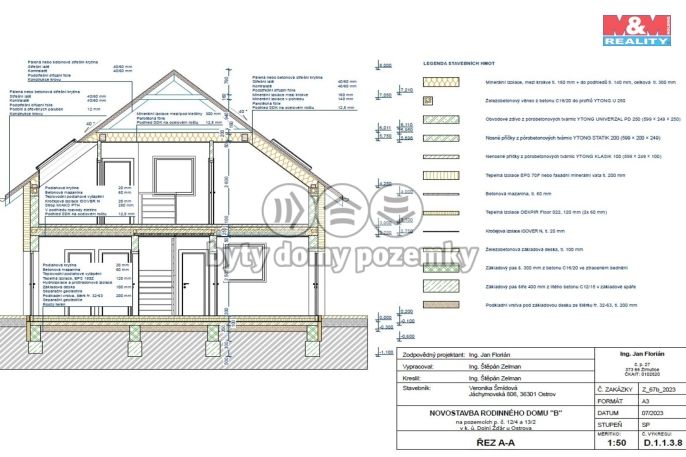 Prodej, Rodinný dům, Ostrov