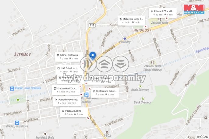 Prodej, Obchod a služby, Kladno