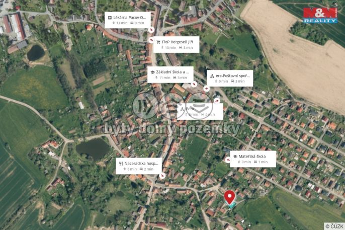 Prodej, Pozemek k bydlení, Načeradec