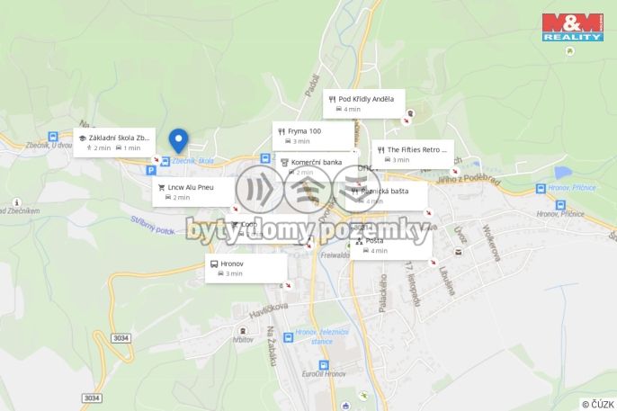 Pronájem, Obchodní objekt, Hronov