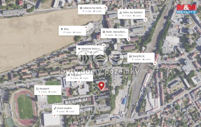 Prodej, Byt 3+kk, Slaný