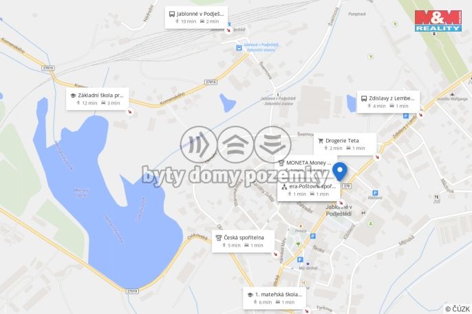 Pronájem, Byt 2+kk, Jablonné v Podještědí