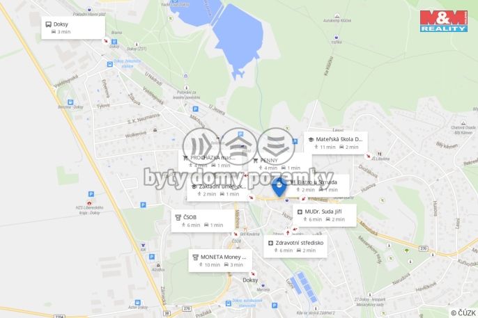 Prodej, Byt 2+1, Doksy