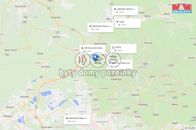 Prodej, Chata, Velké Chvojno