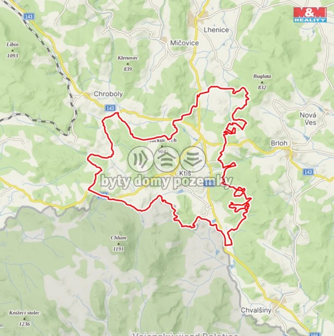 Prodej, Byt 2+1, Ktiš