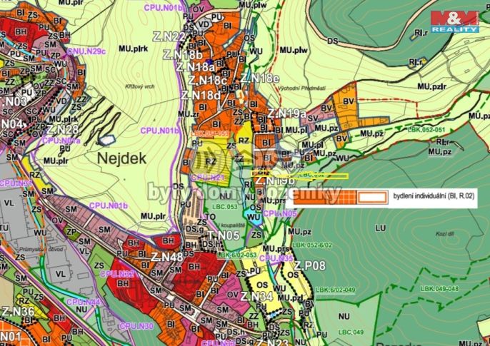 Prodej, Pozemek k bydlení, Nejdek