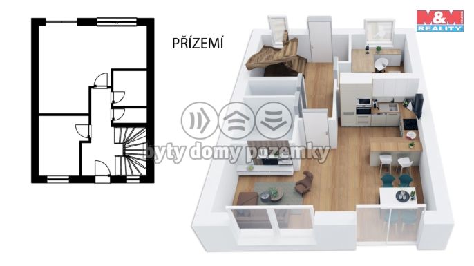 Prodej, Pozemek k bydlení, Dobrochov