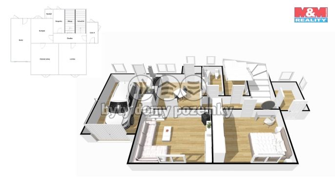 Prodej, Rodinný dům, Kladruby