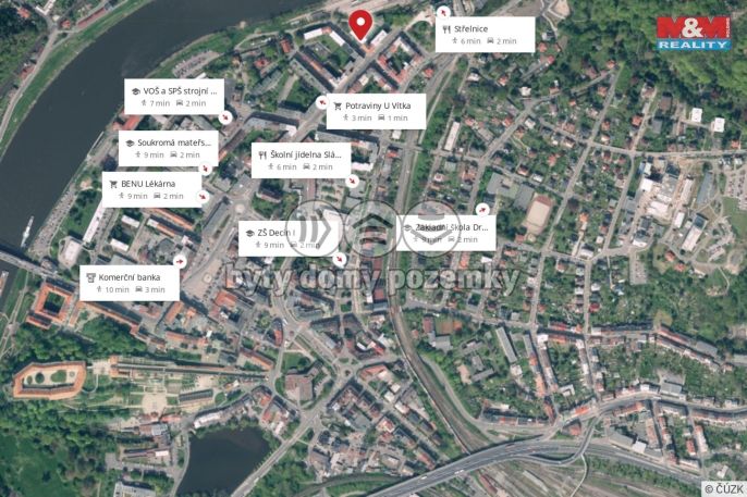 Prodej, Byt 3+1, Děčín