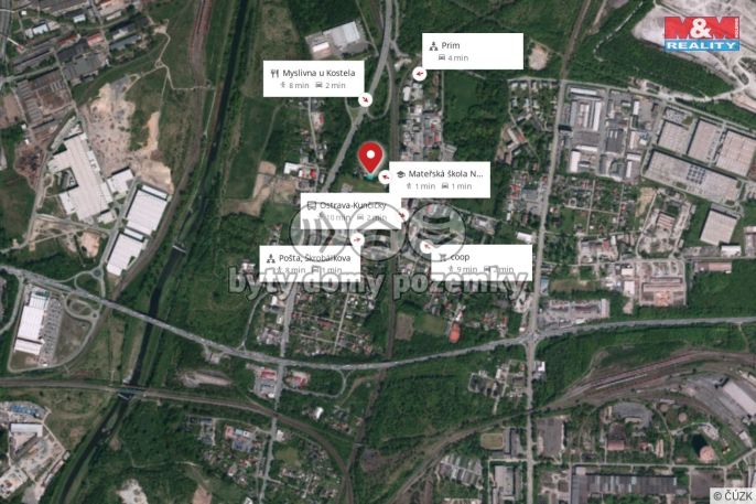 Prodej, Komerční pozemky, Ostrava