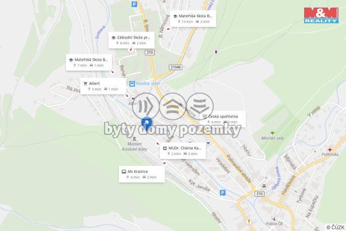 Prodej, Byt 1+1, Kraslice