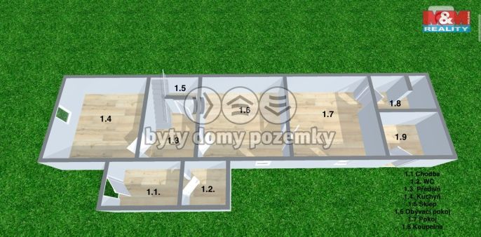 Prodej, Rodinný dům, Vrdy