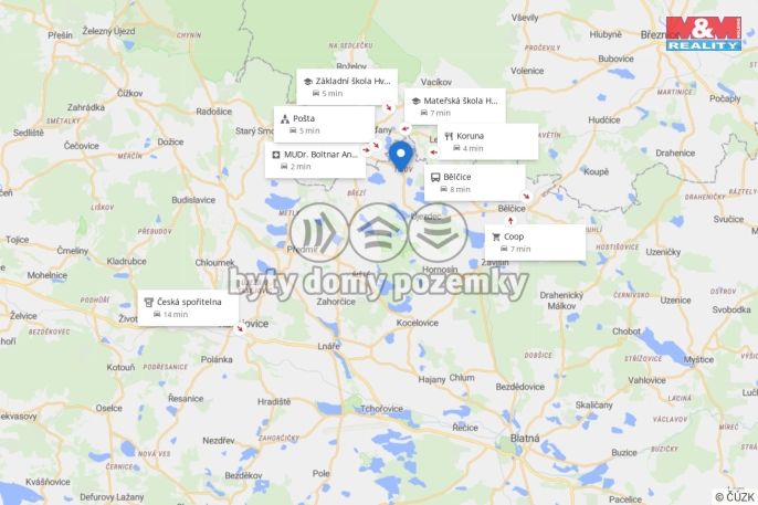 Pronájem, Rodinný dům, Bělčice