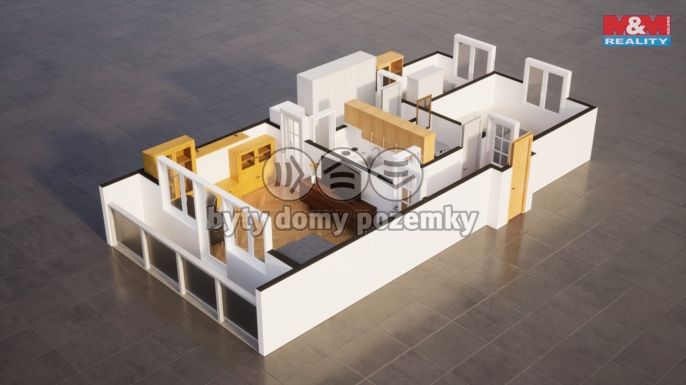 Prodej, Byt 3+1, Ústí nad Labem