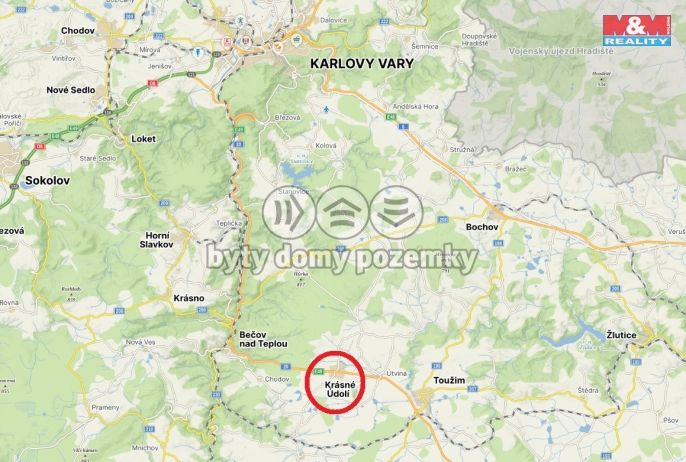 Prodej, Byt 3+1, Krásné Údolí